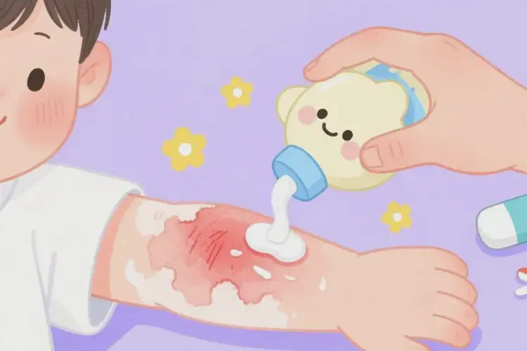 兒童手臂容易長濕疹可以治好嗎(圖1)