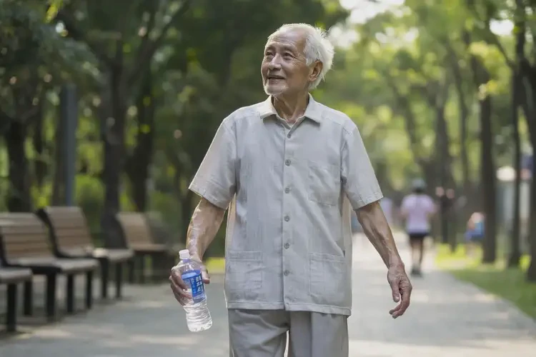 老人小腿偶爾起濕疹可以治好嗎(圖1)