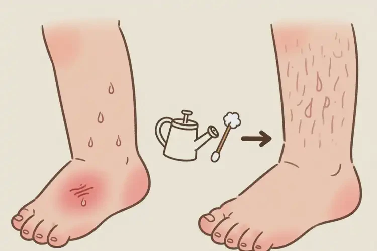 小兒腳上容易起濕疹可不可以根治(圖3)