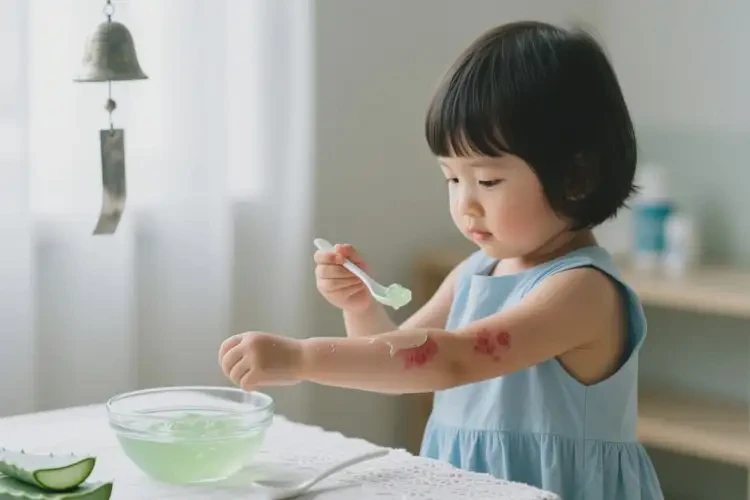 少兒手臂上偶爾起濕疹可不可以根治(圖1)