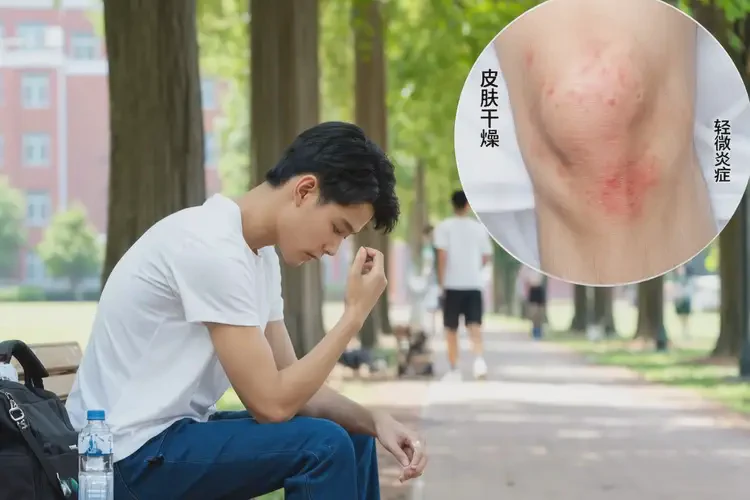 大學(xué)生大腿上容易長(zhǎng)濕疹可不可以根治(圖3)