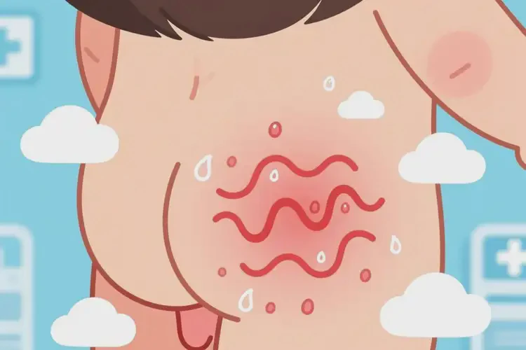 孩子肛周容易起濕疹可不可以根治(圖1)
