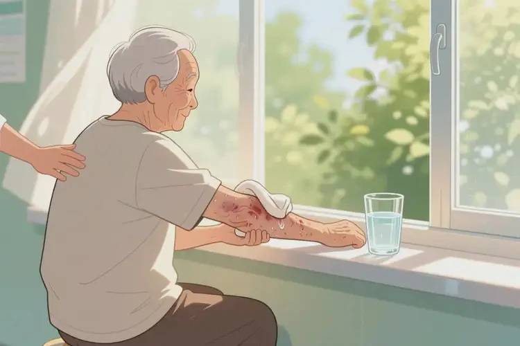 高齡老人手臂上偶爾長濕疹可不可以根治(圖3)