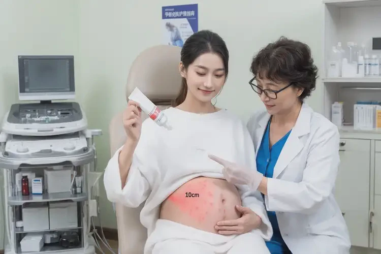 產(chǎn)婦肚子偶爾長濕疹可不可以根治(圖3)