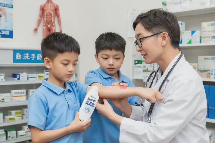 小學(xué)生四肢出濕疹可不可以根治(圖4)