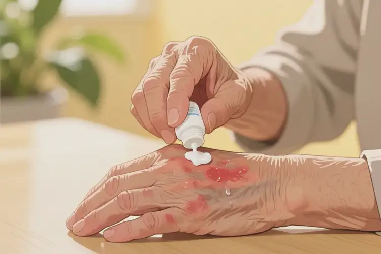 老人手上偶爾起濕疹可不可以根治(圖4)