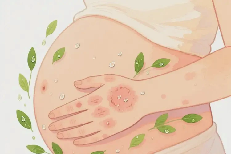 產(chǎn)婦身上容易長濕疹可不可以根治(圖4)