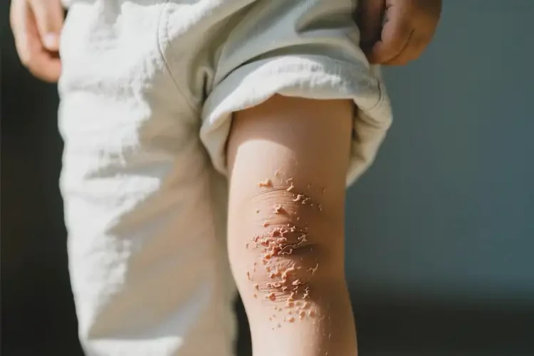 小孩大腿出濕疹可不可以根治(圖2)