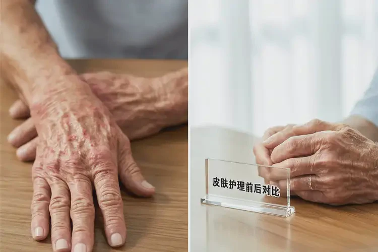 老人手上容易起濕疹可以治好嗎(圖1)