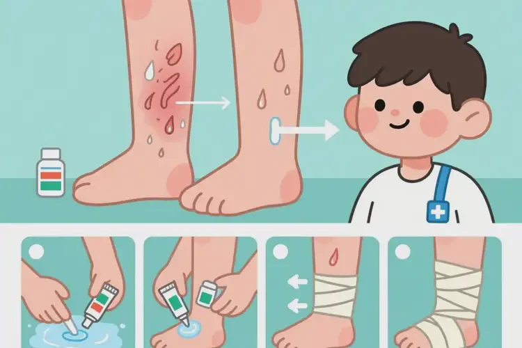 男生小腿上有濕疹可不可以根治(圖2)