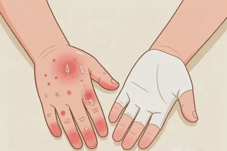 少兒手上經(jīng)常起濕疹可以治好嗎(圖4)