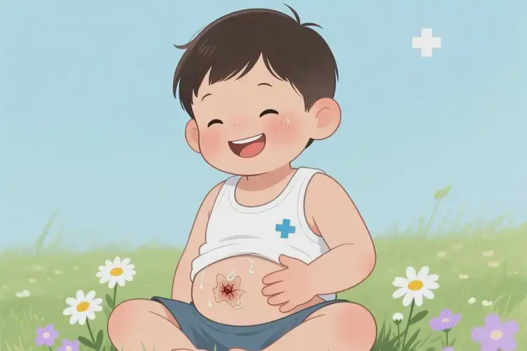 小孩肚子起濕疹可以治好嗎(圖2)