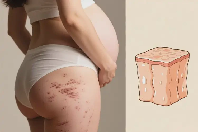 產(chǎn)婦屁股容易長濕疹可不可以根治(圖1)