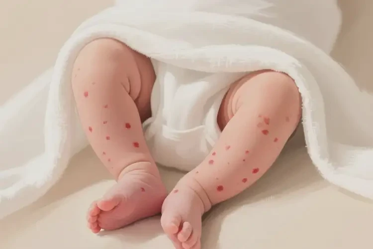 新生兒四肢出現(xiàn)濕疹可不可以根治(圖2)