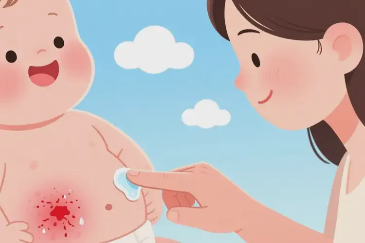 孩子肚子上容易起濕疹可不可以根治(圖4)