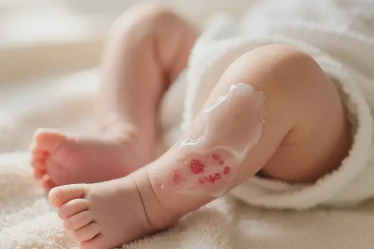 新生兒大腿上出現(xiàn)濕疹可不可以根治(圖4)