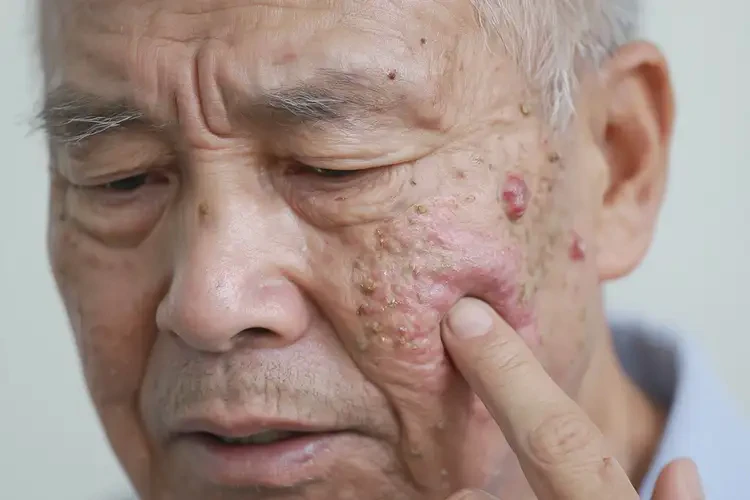 老年人屁股上出現(xiàn)濕疹不管它會自己好嗎(圖4)