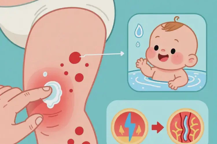 嬰幼兒大腿上經(jīng)常起濕疹可以治好嗎(圖2)