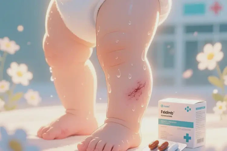 新生兒小腿上經(jīng)常長濕疹可不可以根治(圖1)