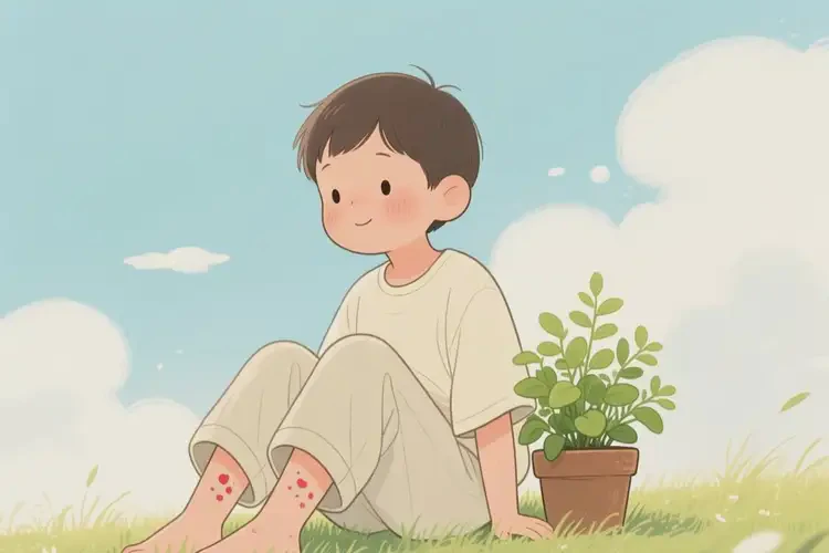 少兒大腿上起濕疹可以治好嗎(圖4)