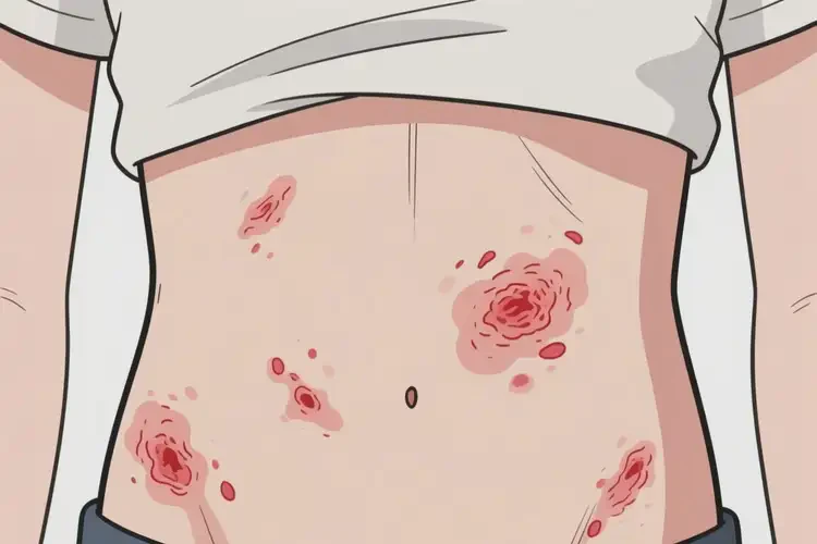 青少年肚子上出現(xiàn)濕疹可不可以根治(圖4)