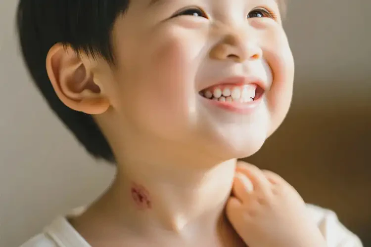 兒童脖子上有濕疹可不可以根治(圖1)