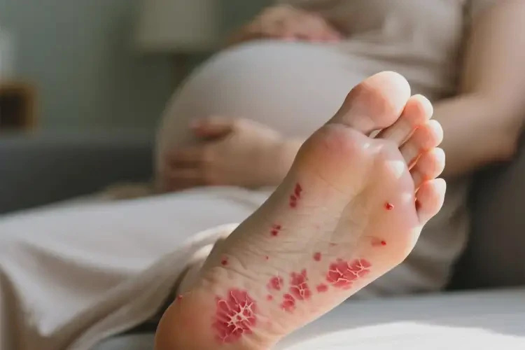 孕婦腳上起濕疹可不可以根治(圖4)