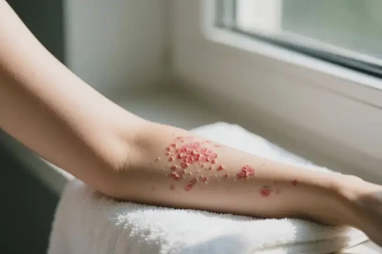 女性手臂偶爾起濕疹可以治好嗎(圖4)