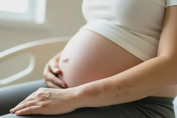 孕婦手臂有濕疹可以治好嗎(圖2)