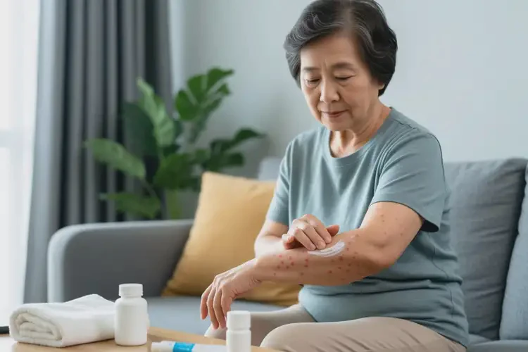 老年人四肢起濕疹可不可以根治(圖4)