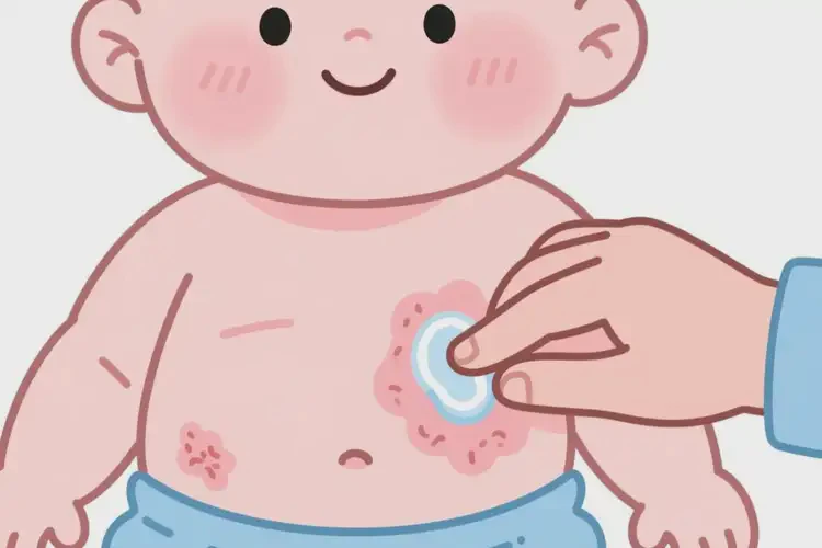 嬰幼兒肚子上容易起濕疹可以治好嗎(圖4)