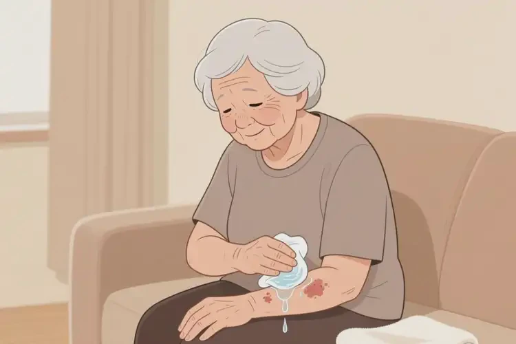 老年人四肢偶尔起湿疹可不可以根治(图3)