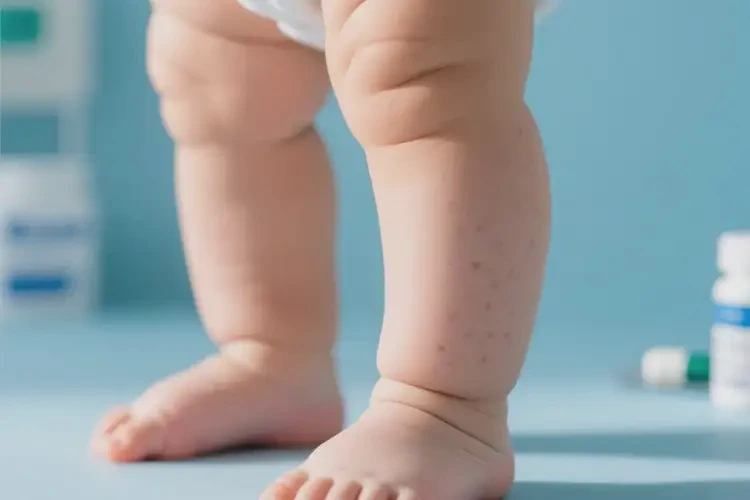 婴幼儿小腿经常长湿疹可不可以根治(图1)