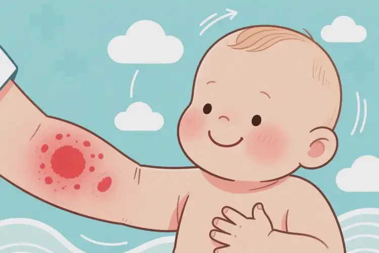 嬰兒全身經(jīng)常長(zhǎng)濕疹可以治好嗎(圖2)