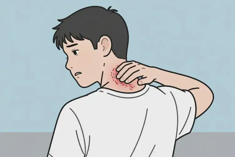 青年人脖子容易起濕疹可不可以根治(圖3)