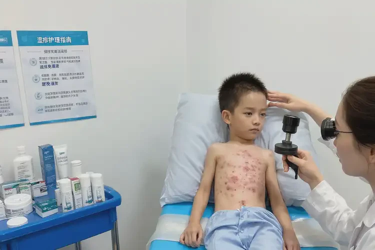 少兒肚子容易起濕疹可以治好嗎(圖4)