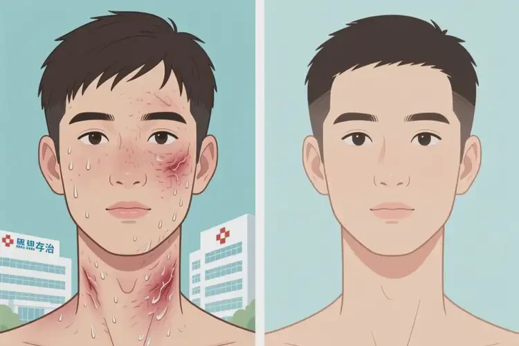 男生脖子上容易起濕疹可不可以根治(圖2)