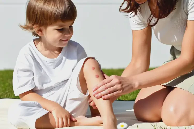 孩子身上長濕疹可以治好嗎(圖1)