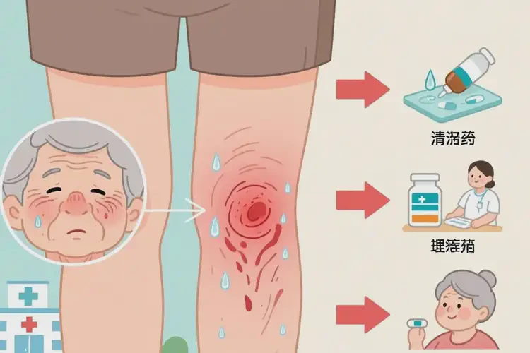 老年人大腿起湿疹可不可以根治(图3)