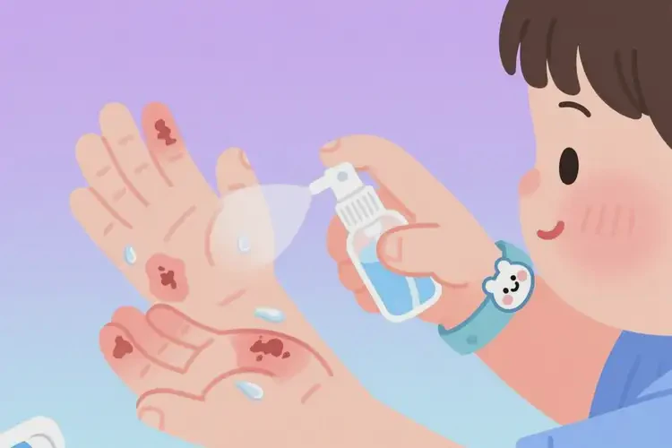 兒童手上偶爾起濕疹可以治好嗎(圖1)