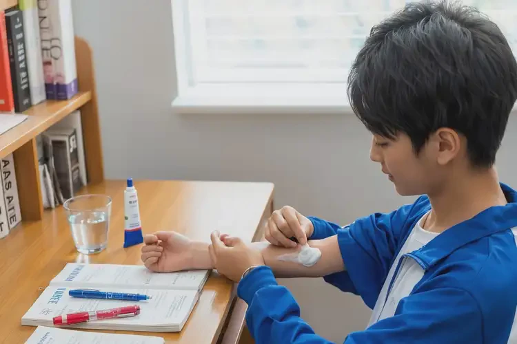 中學(xué)生手臂經(jīng)常起濕疹可不可以根治(圖1)