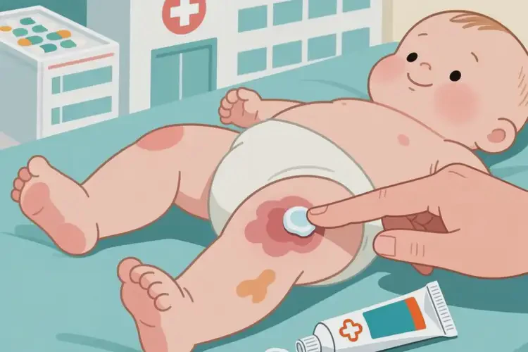 嬰兒小腿上容易起濕疹可以治好嗎(圖2)