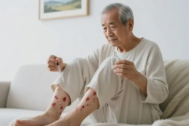 老人小腿经常起湿疹可不可以根治(图2)