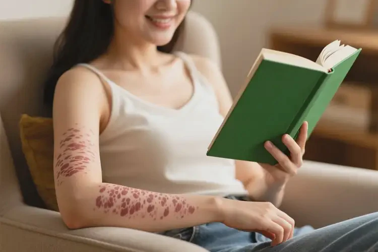 女性手臂偶爾起濕疹可以治好嗎(圖1)