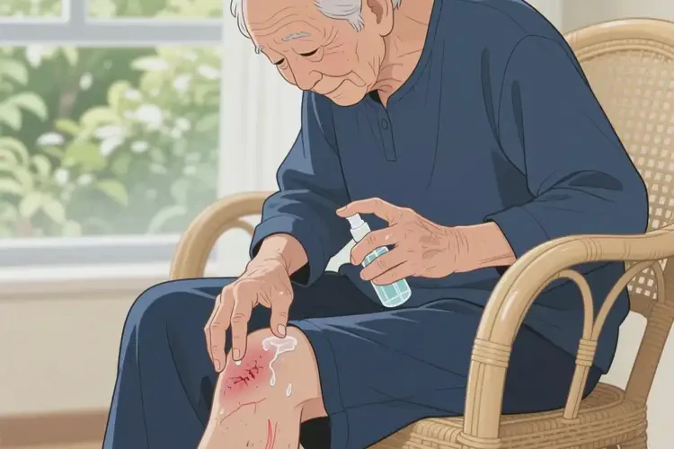 高齡老人大腿上長濕疹可不可以根治(圖3)