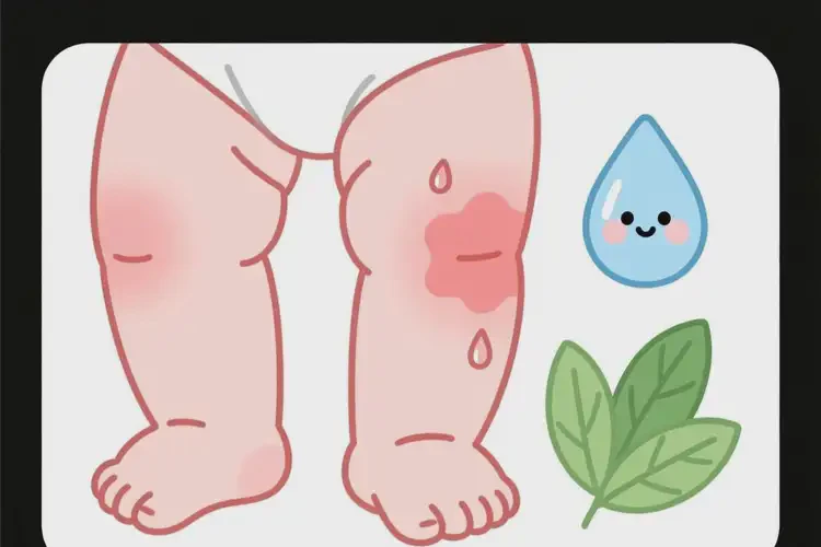 嬰兒大腿出濕疹可以治好嗎(圖3)