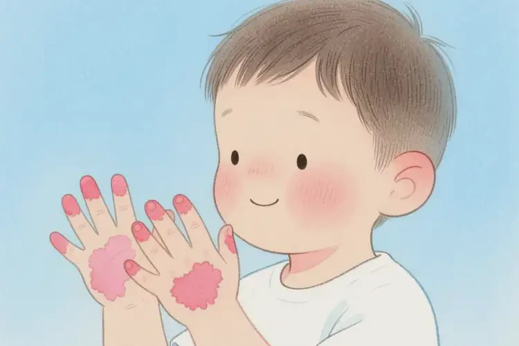 小兒手上經(jīng)常長濕疹可以治好嗎(圖4)
