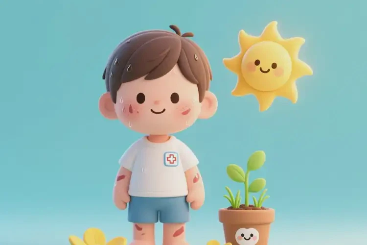 小兒全身起濕疹可以治好嗎(圖2)