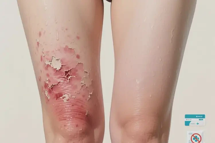 女人大腿容易長濕疹可不可以根治(圖2)