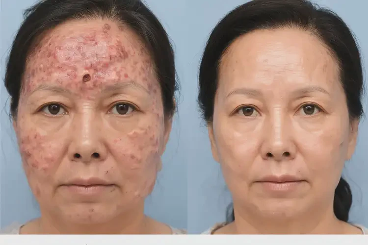 女性臉上起濕疹可以治好嗎(圖4)